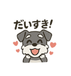 渋かわシュナウザー爺さん！今日も絶好調！（個別スタンプ：13）