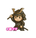 がんばれ！侍君（個別スタンプ：5）