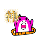 浮き輪ザメスタンプ（個別スタンプ：9）