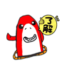 浮き輪ザメスタンプ（個別スタンプ：14）