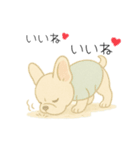 フレンチブルくんの日常（個別スタンプ：13）