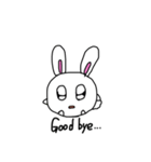 白大福うさぎ（個別スタンプ：3）
