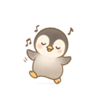 能天気なベビーペンギン（個別スタンプ：8）