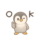 能天気なベビーペンギン（個別スタンプ：10）