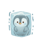 能天気なベビーペンギン（個別スタンプ：28）