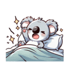もふもふ 森の コアラ かわいい 癒し（個別スタンプ：11）