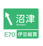 今、東名高速道路！（個別スタンプ：9）