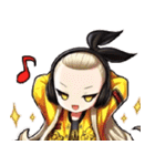 金髪おで娘の日常（個別スタンプ：35）