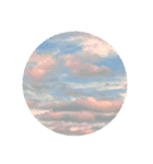 空と雲と天気の綺麗なスタンプ6文字無し（個別スタンプ：14）