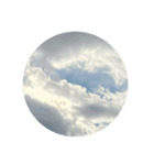 空と雲と天気の綺麗なスタンプ6文字無し（個別スタンプ：18）