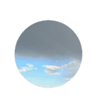 空と雲と天気の綺麗なスタンプ6文字無し（個別スタンプ：24）