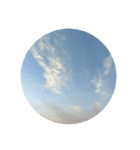空と雲と天気の綺麗なスタンプ6文字無し（個別スタンプ：28）