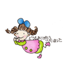くるくるパー子の日常会話（個別スタンプ：5）