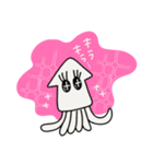 イカさんだけのスタンプ（個別スタンプ：8）