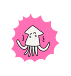 イカさんだけのスタンプ（個別スタンプ：17）