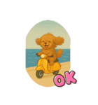 ポメプーシフォンの日常（個別スタンプ：9）