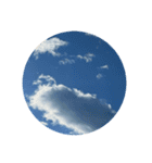 空と雲と天気の綺麗なスタンプ7 文字無し（個別スタンプ：8）