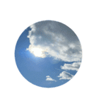 空と雲と天気の綺麗なスタンプ7 文字無し（個別スタンプ：9）