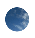 空と雲と天気の綺麗なスタンプ7 文字無し（個別スタンプ：14）