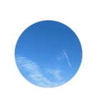 空と雲と天気の綺麗なスタンプ7 文字無し（個別スタンプ：24）