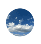 空と雲と天気の綺麗なスタンプ7 文字無し（個別スタンプ：28）