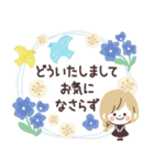 モノトーンGirlyちゃん・Work（個別スタンプ：16）
