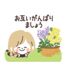 モノトーンGirlyちゃん・Work（個別スタンプ：17）