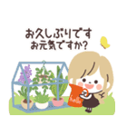 モノトーンGirlyちゃん・Work（個別スタンプ：37）
