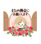 モノトーンGirlyちゃん・Work（個別スタンプ：39）