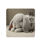 ウサギ好きスタンプですよ（個別スタンプ：5）