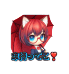 AYUのお天気スタ2（個別スタンプ：7）