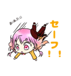 ぴんくの女の子「なでしこさん」（個別スタンプ：18）