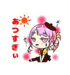ぴんくの女の子「なでしこさん」（個別スタンプ：22）
