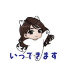 ねこおねえさんのスタンプ（個別スタンプ：2）