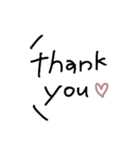 手書き風ボールペン（個別スタンプ：40）