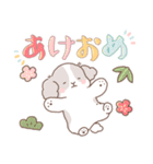 【再販】年末年始のワンコ＆にゃんこ（個別スタンプ：8）