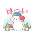 【再販】年末年始のワンコ＆にゃんこ（個別スタンプ：22）