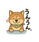 やさぐれ柴犬＆豆柴 - 気分スタンプ（個別スタンプ：20）