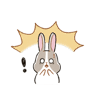 もちもちパンダうさぎ（個別スタンプ：4）