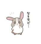 もちもちパンダうさぎ（個別スタンプ：8）