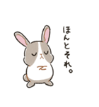 もちもちパンダうさぎ（個別スタンプ：24）