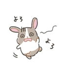 もちもちパンダうさぎ（個別スタンプ：32）