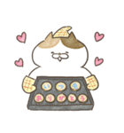 ❤️母の日/父の日にゃんこスタンプ❤️（個別スタンプ：21）