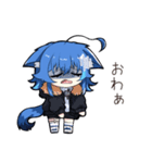 天狼蒼火＆安那カノLINEスタンプ（個別スタンプ：1）
