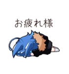 天狼蒼火＆安那カノLINEスタンプ（個別スタンプ：3）