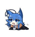 天狼蒼火＆安那カノLINEスタンプ（個別スタンプ：6）