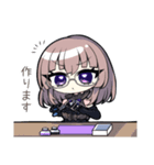 天狼蒼火＆安那カノLINEスタンプ（個別スタンプ：37）