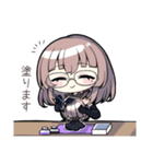 天狼蒼火＆安那カノLINEスタンプ（個別スタンプ：38）