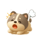 ころころわんちゃんスタンプ（個別スタンプ：12）