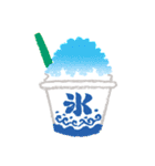 夏、アイスクリームと冷たい飲み物（個別スタンプ：10）